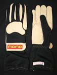 Momo Driving Gloves R428 Black Natural