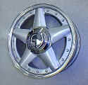 WRD F5 3pc silver wheels from UpgradeMotoring.com