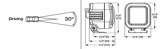 Piaa 410 Series Lamp Kit Dimensions from Upgrade Motoring