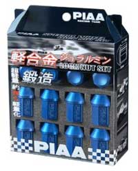 Piaa Lightweight Duraluminum Lug Nuts - Blue. On Sale at UpgradeMotoring.com!