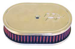 K&N 56-1310 Air Filter Assembly for Mikuni, Mikuni Solex Carburetors from UpgradeMotoring!