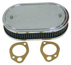 K&N 56-1330 Air Filter Assembly for Mikuni, Mikuni Solex Carburetors from UpgradeMotoring!