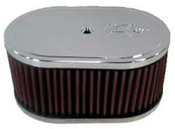 K&N 56-1350 Air Filter Assembly for Mikuni, Mikuni Solex Carburetors from UpgradeMotoring!