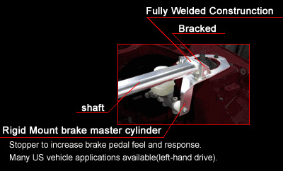 Carbing Strut Tower Bar with Rigid Mount Brake Master Cylinder brace from Upgrade Motoring!