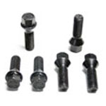 Lug Bolt 14x1.5mm 35mm T/L Cone Seat 17mm Hex Head Black on Sale from UpgradeMotoring.com!