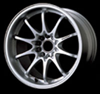 Volk Racing CE28N Titanium Silver 10 Spoke wheels from UpgradeMotoring.com