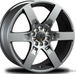 Five AD R6F Silver wheels from UpgradeMotoring.com