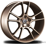 Five AD S5F Spec Bronze wheels available at UpgradeMotoring.com