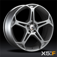 Five AD X5F wheels from Upgrade Motoring.com