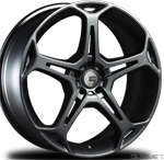 Five AD X5F Gun Metal wheels from UpgradeMotoring.com