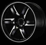 Gram Lights 57Accelerate Black/Silver wheels from Upgrade Motoring