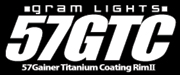 Gram Lights 57GTC wheels logo from UpgradeMotoring.com