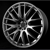 Homura 2X9 Spark Plated Silver/Rim DC 20/22inch wheels from UpgradeMotoring.com