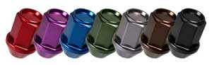 Kic Leggdura Racing Lug Nuts in Red, Purple, Blue, Green, Gun Metal, Bronze and Black on Sale at UpgradeMotoring.com