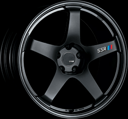 SSR GTF01 Flat Black wheels from UpgradeMotoring.com