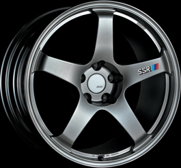 SSR GTF01 Semi Gloss Gun Metal wheels from UpgradeMotoring.com