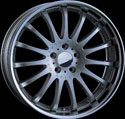 SSR Vienna LX-F Silver wheels from Upgrade Motoring