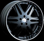 SSR Vienna Noble Black wheel from Upgrade Motoring 