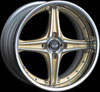 SSR SP2 R Gold wheels from Upgrade Motoring