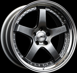 SSR Professor SP4 Titan Silver wheels are available in 18/19/20inch from Upgrade Motoring.com