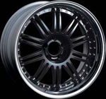 SSR Professor VF1 Black wheels from Upgrade Motoring