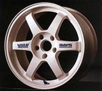 Volk Racing TE37 White wheels from Upgrade Motoring