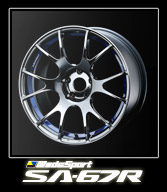 Weds Sport SA-67R wheels from UpgradeMotoring.com