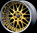 Work VS-XX Gold wheels from Upgrade Motoring