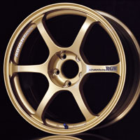 Yokohama Advan Racing RGII Gold wheels from www.UpgradeMotoring.com