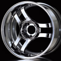 Yokohama Super Advan Racing Ver.2 Bright Chrome wheels from www.UpgradeMotoring.com 