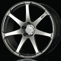 Yokohama AVS Model F7 Hyper Silver Platinum wheels from www.UpgradeMotoring.com