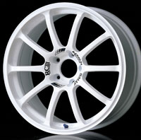 Yokohama Advan Racing RCIII white wheels from www.UpgradeMotoring.com