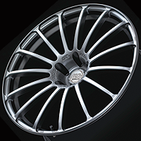 Yokohama AVS Model F15 Platinum Silver wheels from UpgradeMotorig.com