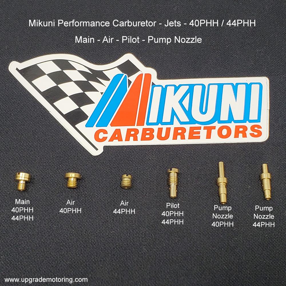 Mikuni Carburetor Main Jet Size Phh Phh N